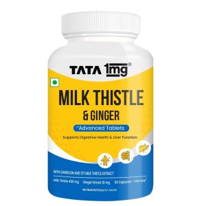 TATA 1mg Milk Thistle Capsules – Silybum marianum