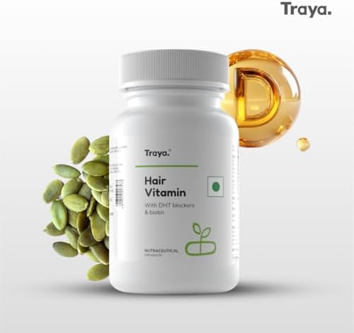 Traya Hair Vitamins with Biotin Capsules – Vitamin Supplement