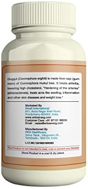 ERBZENERG Guggul Capsules 60 – Commiphora wightii