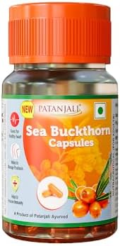 Patanjali Sea Buckthorn Capsules – Hippophae rhamnoides