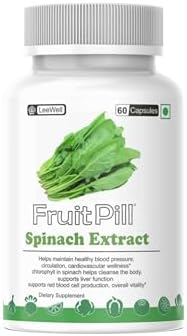 Spinach Leaf Extract Capsules 60 – Spinacia oleracea
