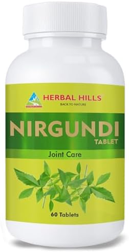 Herbal Hills Nirgundi 500mg Tablets 60 – Vitex negundo