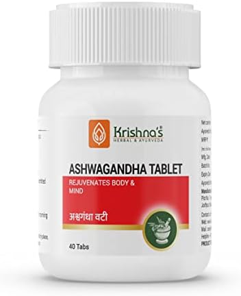 Krishna's Ashwagandha Vati Tablets – Withania somnifera