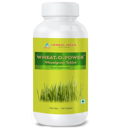 Herbal Hills Wheatgrass Tablets 120 – Triticum aestivum
