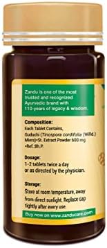 Zandu Giloy 100% Pure Extract Tablets 60 – Tinospora cordifolia