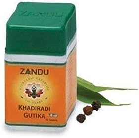 Zandu Khadiradi Gutika Tablets 70 – Senegalia catechu