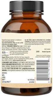 Organic India Brahmi Capsules 180 – Bacopa monnieri