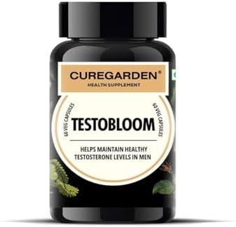 Curegarden Testobloom Men's Ayurvedic Blend Capsules – Ayurvedic Herb
