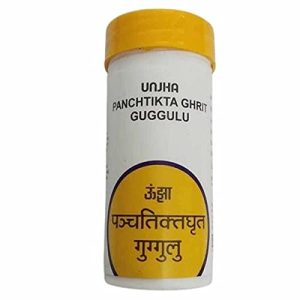 Unjha Panchtikta Ghrit Guggulu Tablets – Ayurvedic Herb