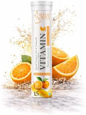 Vitamin C + Zinc + Vitamin D3 Effervescent Tablets 15 – Vitamin Supplement
