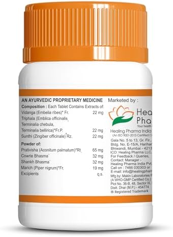 Healing Pharma Digestive Enzyme Tablets 100 – Ayurvedic Herb