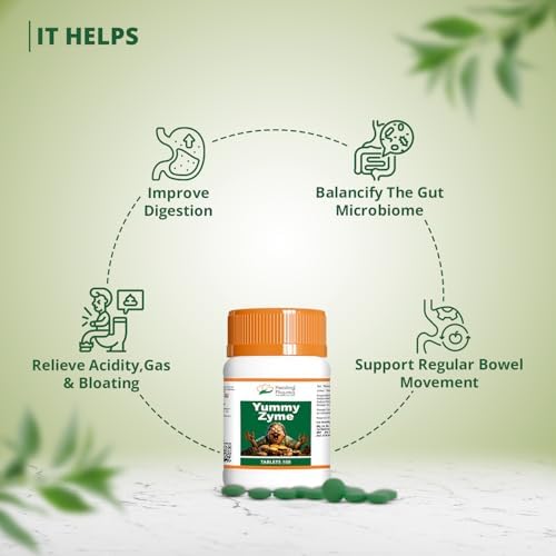 Healing Pharma Digestive Enzyme Tablets 100 – Ayurvedic Herb