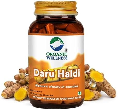 Organic Wellness Daru Haldi 90 Capsules – Berberis Aristata