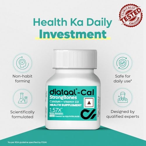 Diataal Calcium + Vitamin D3 Tablets 180 – Vitamin Supplement
