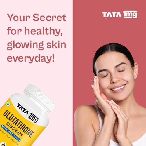Tata 1mg Glutathione Advanced with Vitamin C, E & Biotin Tablets 30 – Vitamin Supplement