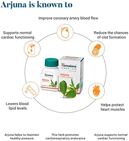Himalaya Arjuna Tablets 60 – Terminalia arjuna