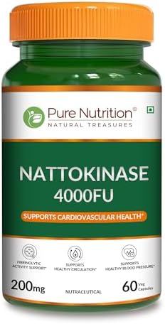 Pure Nutrition Nattokinase 4000 FU Capsules 60 – Ayurvedic Herb