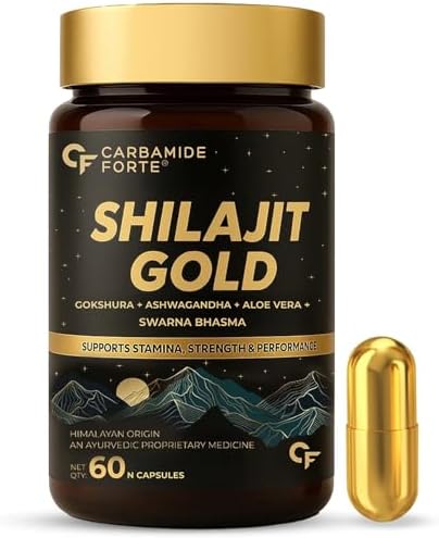 Carbamide Forte Shilajit Gold Capsules 60 – Ayurvedic Herb