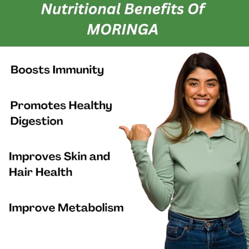 Ryt Nutrition Organic Moringa 60 Veg 1200mg Tablets – Moringa oleifera