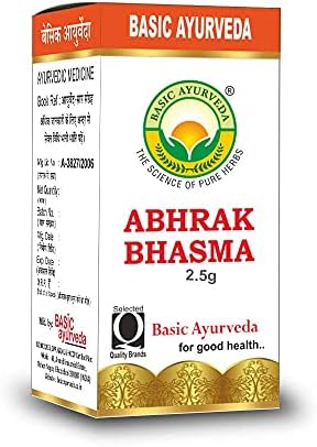 Basic Ayurveda Abhrak Bhasma Powder 2.5g – Ayurvedic Herb