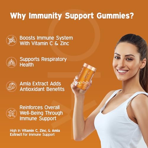 Nutriburst Vitamin C & Zinc Gummies – Vitamin Supplement