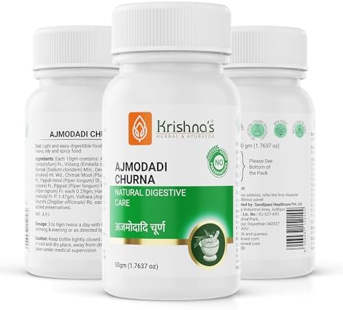 Krishna's Ajmodadi Churna Powder – Ayurvedic Herb