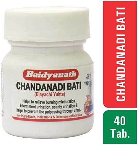 Baidyanath Chandanadi Bati Tablets 40 – Ayurvedic Herb