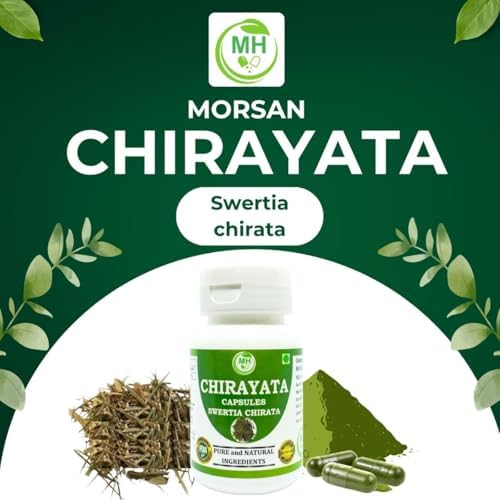 Morsan Chirata 500mg Capsules 60 – Swertia chirata