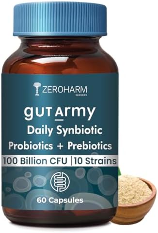 ZeroHarm Prebiotics & Probiotics CFU 100Billion Capsules 60 – Ayurvedic Herb
