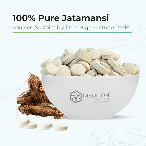 Merlion Naturals Jatamansi Tablets 120 – Nardostachys jatamansi