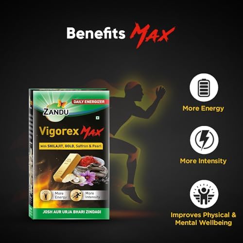 Zandu Vigorex Max Capsules 20 – Ayurvedic Herb
