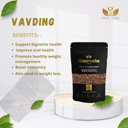 Gaurveda Vidanga Powder 50g – Embelia ribes