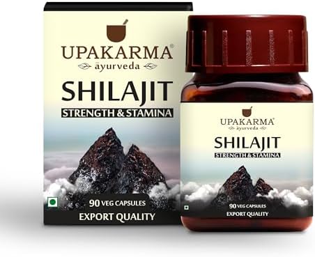 Upakarma Pure Shilajit Extract Capsules 90 – Herbal Extract