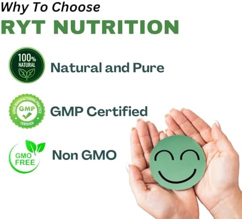 Ryt Nutrition Organic Moringa 60 Veg 1200mg Tablets – Moringa oleifera
