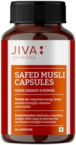 Jiva Safed Musli Capsules 60 – Chlorophytum borivilianum