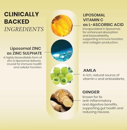 Himalayan Organics Liposomal Vitamin C Capsules – Vitamin Supplement