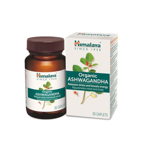 Himalaya Organic Ashwagandha 670mg Tablets 60 – Withania somnifera