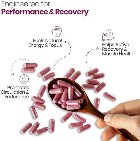 Auraika Beetroot 6-in-1 2000mg Capsules 60 – Beta vulgaris