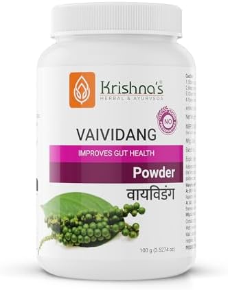 Krishna's Vidanga Powder 100g – Embelia ribes