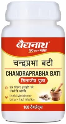 Baidyanath Chandraprabha Bati Tablets 160 – Ayurvedic Herb