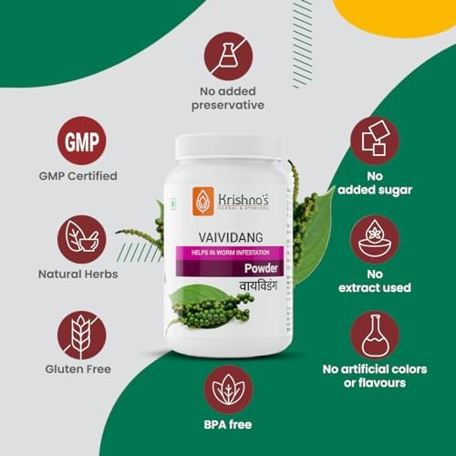 Krishna's Vidanga Powder 100g – Embelia ribes