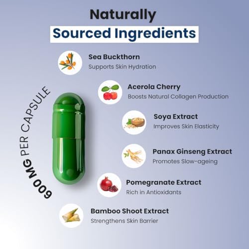 ZeroHarm Collagen Builder with Sea Buckthorn & Bamboo Tablets – Ayurvedic Herb