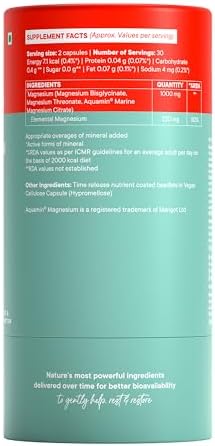 Wellbeing Nutrition Triple Magnesium Glycinate + Citrate + Malate Capsules – Vegetarian Mineral
