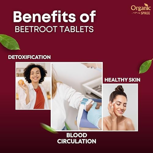 Organic Spree Organic Beetroot Tablets 90 – Beta vulgaris