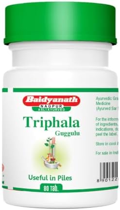 Baidyanath Triphala Guggulu Tablets 80 – Commiphora mukul