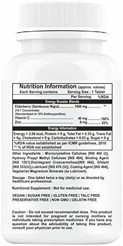 Propeptides Elderberry Standardised Extract Tablets 60 – Sambucus nigra