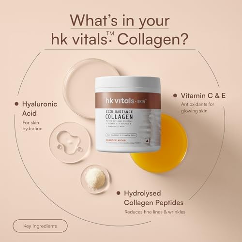 HK Vitals Skin Radiance Marine Collagen Powder 200g – Ayurvedic Herb