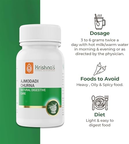 Krishna's Ajmodadi Churna Powder – Ayurvedic Herb