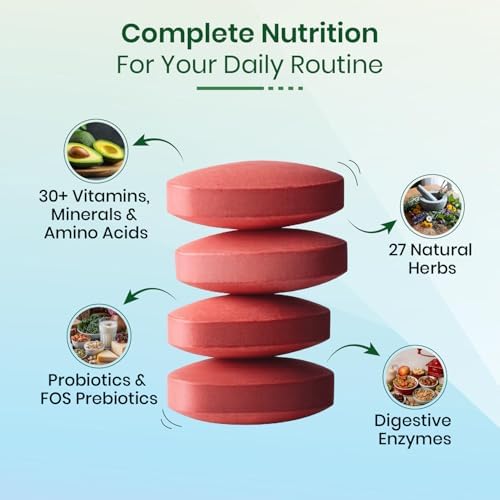 Himalayan Organics Multivitamin with Probiotics Tablets 180 – Vitamin Supplement
