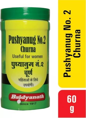 Baidyanath Pushyanug Churna for Women’s Wellness Powder 60g – Ayurvedic Herb